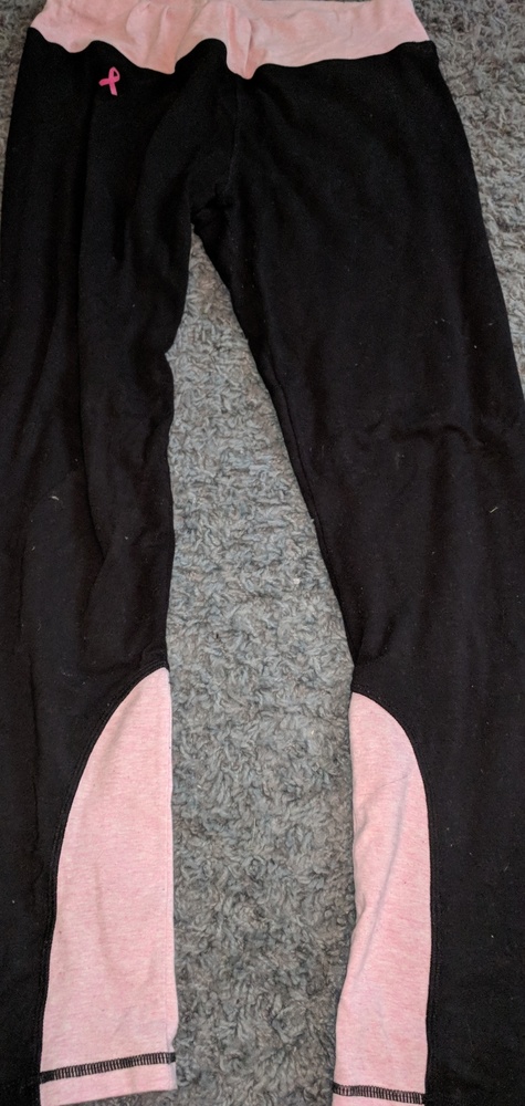 Breast cancer awareness leggings